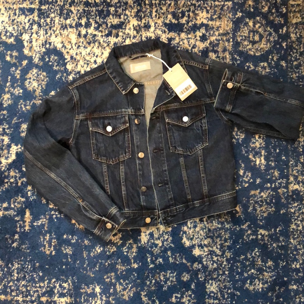 Everlane The Shrunken Denim Jacket